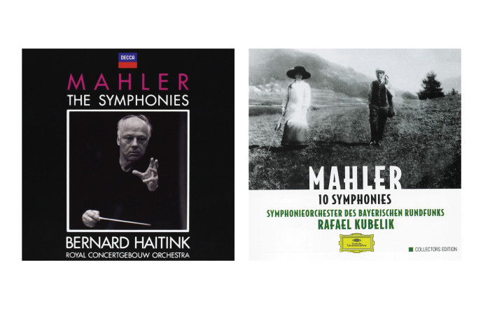Mahler, The Symphonies by Bernard Haitink (Decca) et Mahler 10 symphonies by Rafael Kubelik (DG)