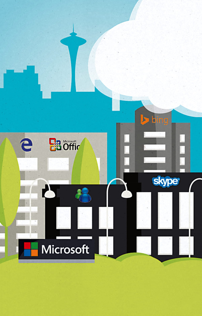 Microsoft est l’emblème de Seattle