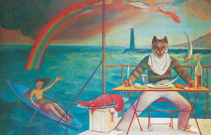 Die Katze des Mittelmeeres, Balthus, 1949
