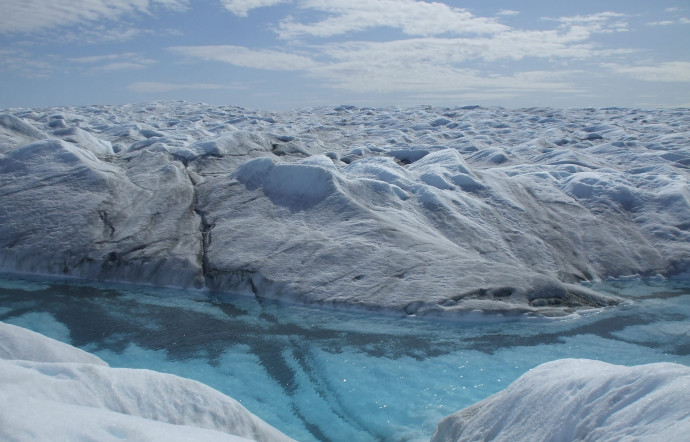 Glaciers au Groenland