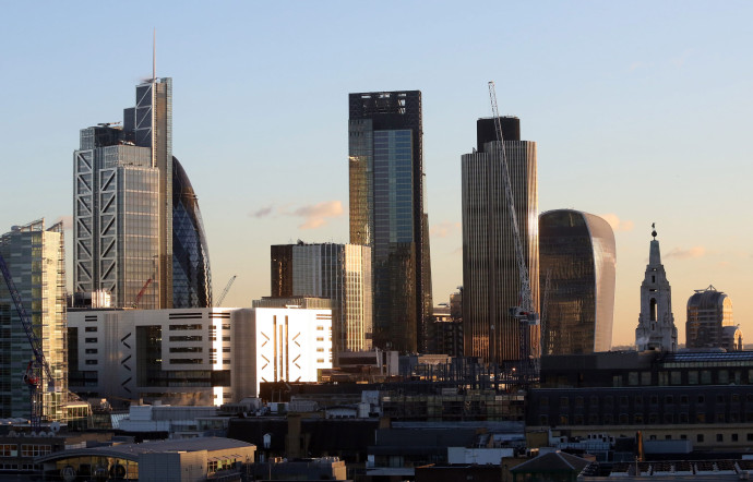 Un nombre croissant de sociétés de fin-tech s’épanouissent dans le quartier d’affaires à Londres.