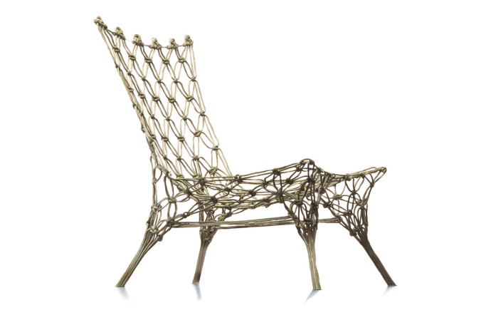 Chaise « Knotted Chair », design Marcel Wanders, Droog.