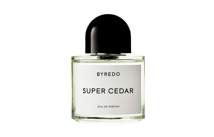 Eau de parfum « Super Cedar », Byredo au Bon Marché, 100 ml.