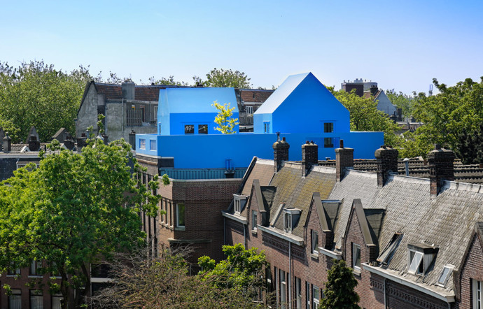 Didden Village, l’extension d’une résidence historique hollandaise se fait vers le haut selon l’architecte Winy Maas de l’agence MVRDV.