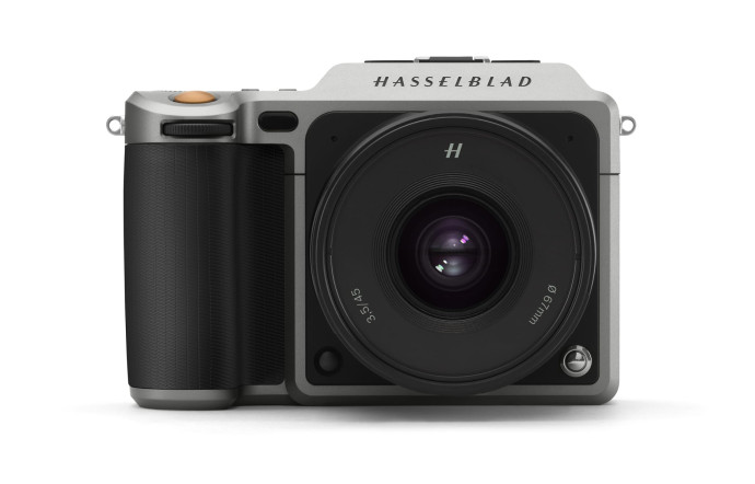 L’appareil photo Hasselblad X1D.