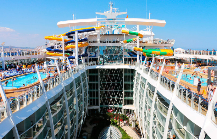 Livré en mai 2016, Harmony of the Seas a été construit pour l’américain Royal Caribbean Cruise Line.