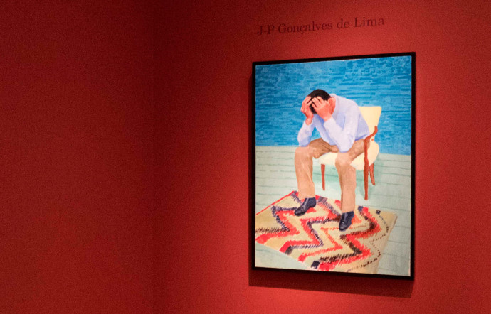 Le portrait de Jean-Pierre Gonçalves de Lima dénote du reste de l’exposition.