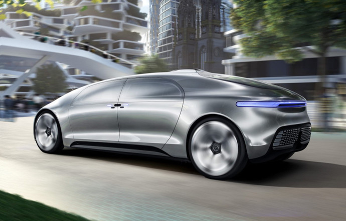 Un concept-car autonome par Mercedes.
