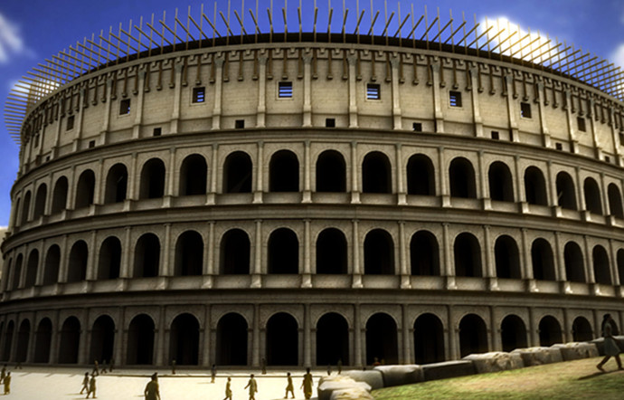 Le Colisée est postérieur de près d’un demi-siècle au règne terrifiant de Caligula.
