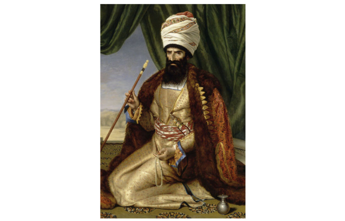Portrait d’Asker Khan Afchar, Césarine Davin-Mirvault, 1808.