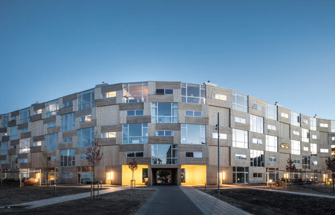 Copenhague : BIG présente des logements préfabriqués et spacieux