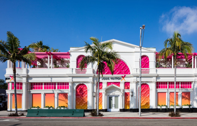 Louis Vuitton ouvre un musée éphémère et coloré à Beverly Hills