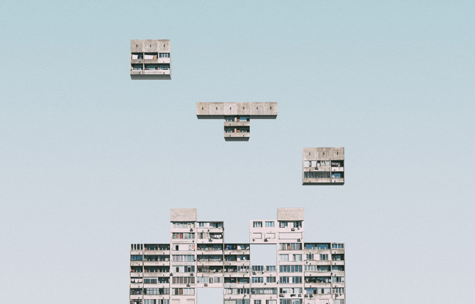Photo : en Bulgarie, le Tetris urbain de Mariyan Atanasov