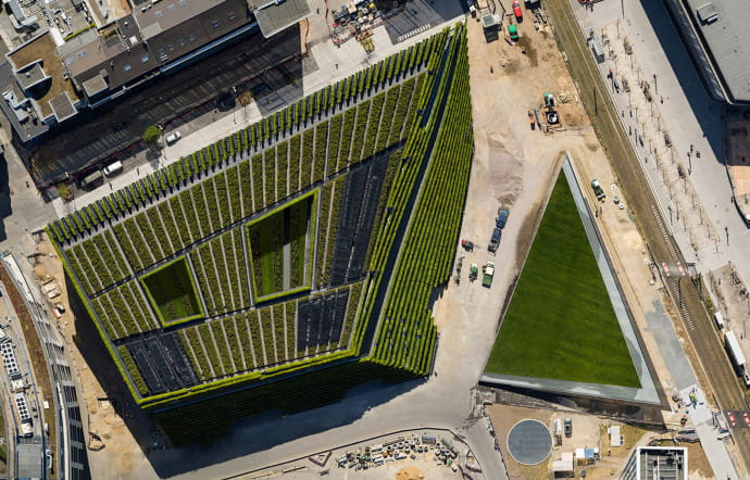 Architecture : à Düsseldorf, la plus grande façade végétalisée d’Europe !