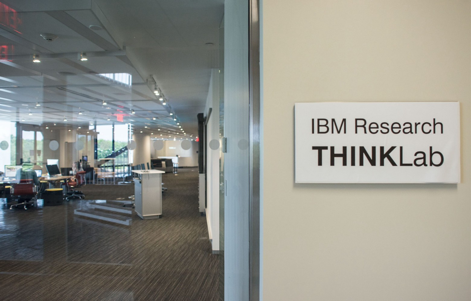 Le laboratoire de recherche IBM de Yorktown Heights.