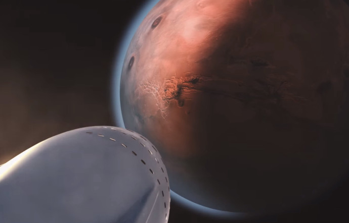 VIDEO : La colonisation de Mars dès 2024 avec SpaceX