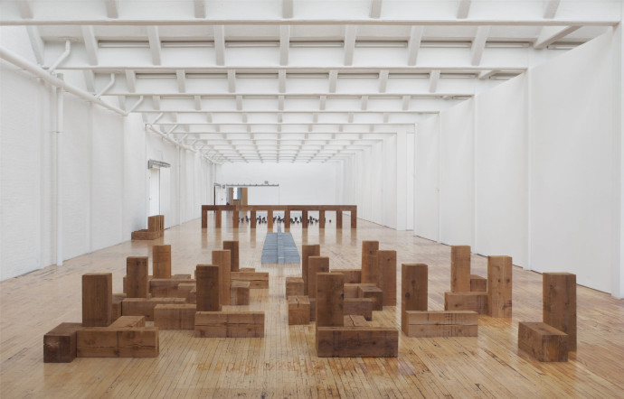 « Carl Andre. Sculpture as Place, 1958-2010 », Installation.