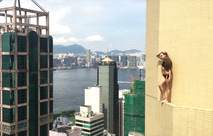 VIDEO : De la gym sur les toits de Hong-Kong
