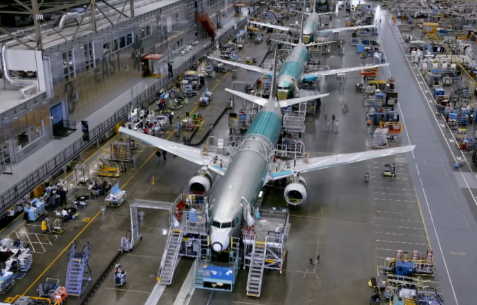 VIDEO : L’assemblage en neuf jours du Boeing 737