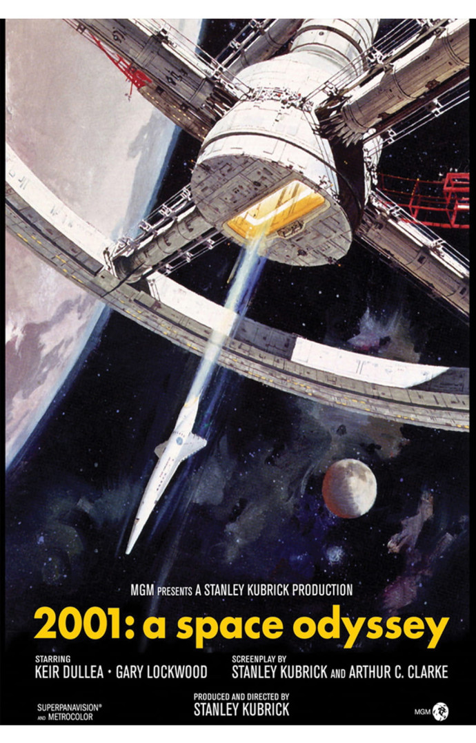 2001 : l’Odyssée de l’espace, 1968, Stanley Kubrick