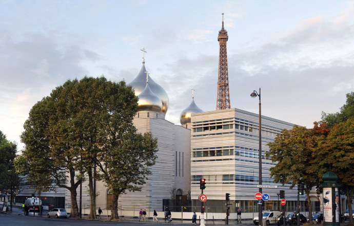 Le Centre Spirituel et Culturel Orthodoxe Russe, inauguré en octobre 2016 à Paris.