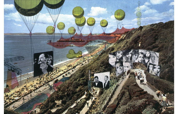 « Instant City in Bournemouth », de Peter Cook, Archigram, 1969.