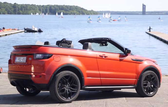 VIDEO : Le Range Rover Evoque convertible entre les mains du Moniteur Automobile