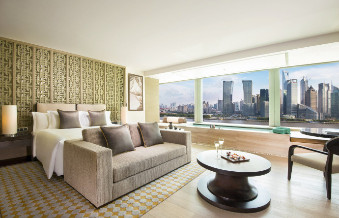 Les 130 chambres et suites offrent toutes une vue simplement exceptionnelle.