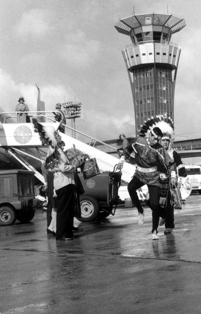 L’aéroport Paris-Orly lors de son inauguration en 1961.