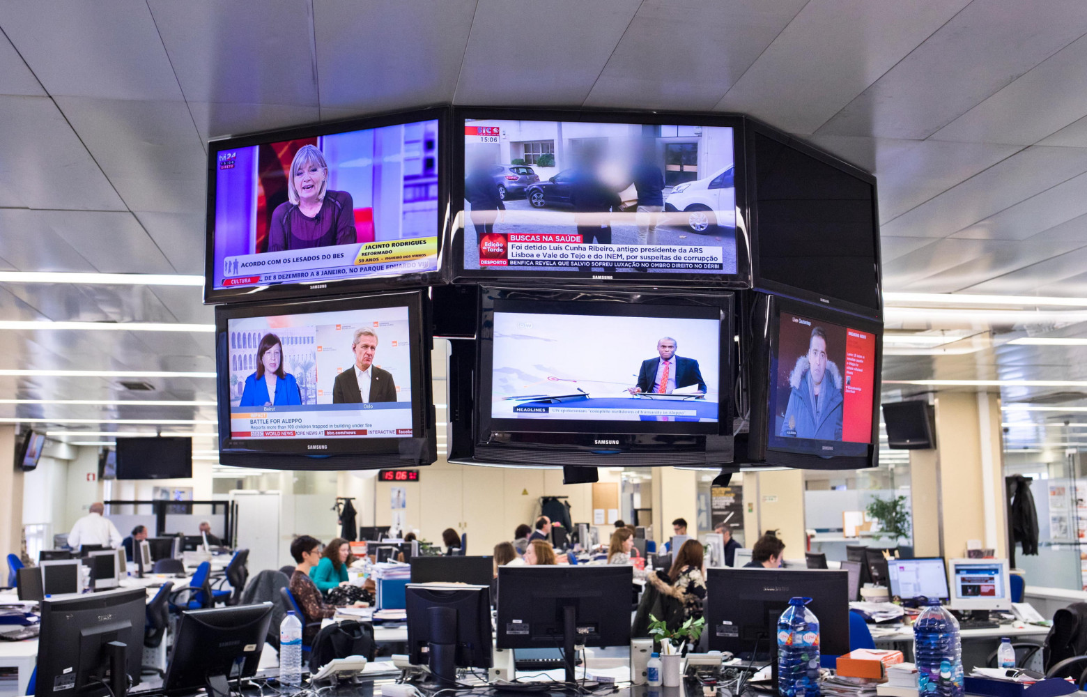 Jornal de Notícias appartient au groupe Global Media, qui détient 23,7 % de l’agence de presse nationale...