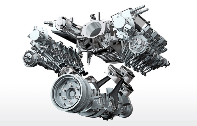 Un moteur Ingenium, made by Jaguar.