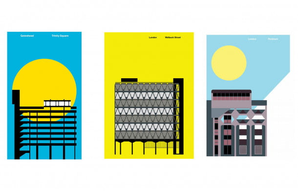 Peter Chadwick commercialise, via ses réseaux sociaux, des posters minimalistes en hommage aux concrete monsters qui ont marqué son enfance dans le nord de l’Angleterre. Il y partage également ses plus belles trouvailles, et partage celles de ses followers. Twitter — @BrutalHouse Instagram — @thisbrutalhouse www.thisbrutalhouse.com