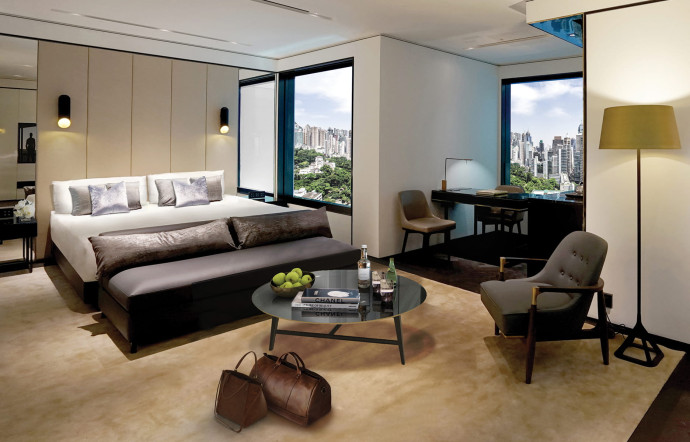 Hong Kong : Un hôtel dans le Murray Building en 2018