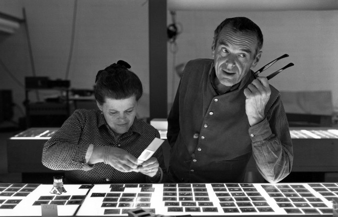 Charles et Ray Eames.