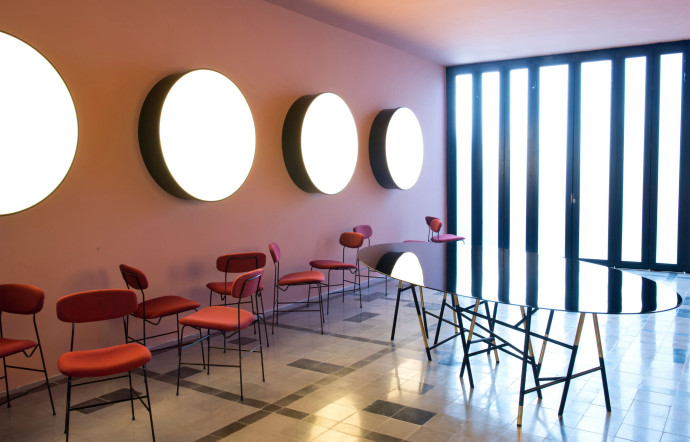 Casa Fayette, hôtel design situé à Guadalajara, à environ 500 km de Mexico, a été décoré par Dimore Studio.