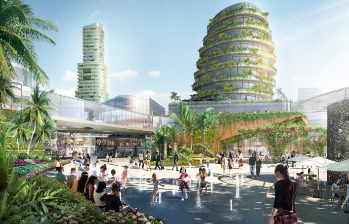 Forest City, en Malaisie, un paradis écologique et… fiscal pour les entreprises qui s’y installent.