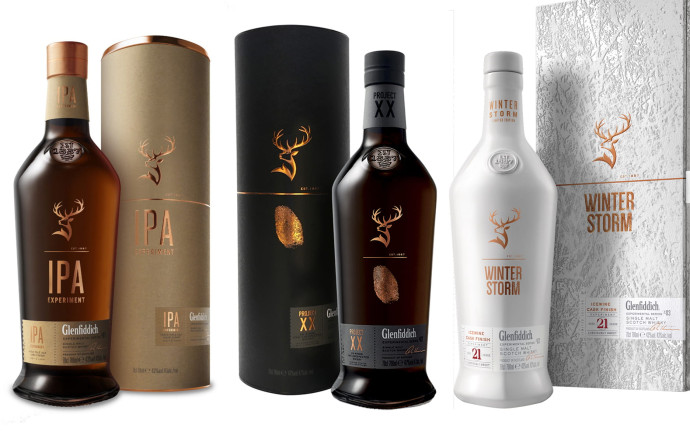 Les Experimental Series comptent 3 whiskies : IPA Experiment (vieilli en fûts de bière IPA), Project XX (choix de 20 experts) et Winter Storm (fini en fûts de vin de glace canadien).