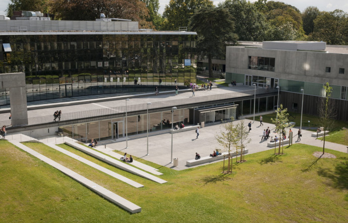 Le campus de l’ Edhec à Lille.