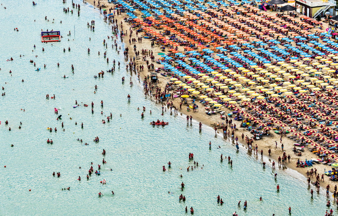 Diaporama : les plages de l'Adriatique vues par Bernhard Lang