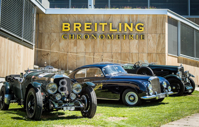 Breitling, montre officielle du Concours d’élégance suisse depuis 2018.