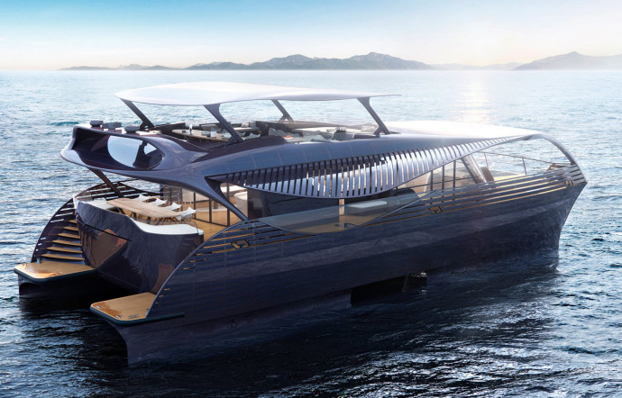 Le yacht SolarImpact a été présenté pour la première fois à Cannes, en septembre 2018.