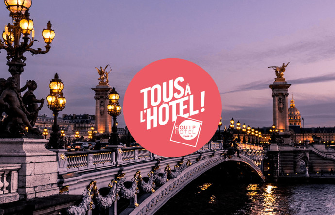 « Tous à l’hôtel », du 11 au 15 novembre. www.tousalhotel.paris