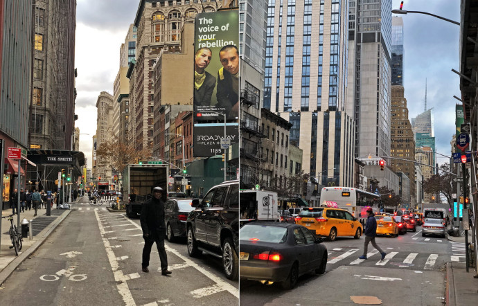 Broadway et la 6e avenue sont les deux artères qui ont subi le lifting le plus impressionnant.