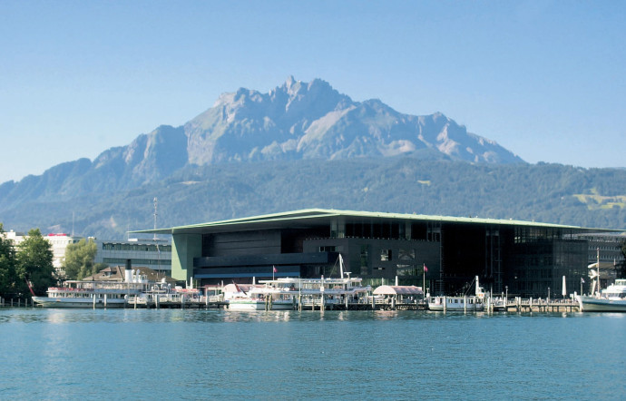 Centre de culture et de congrès, à Lucerne, Jean Nouvel.