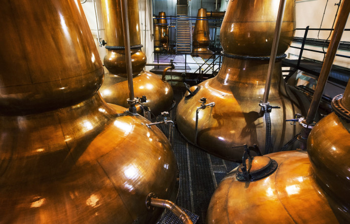 Le distillat particulier de The Dalmore permet au whisky d’encaisser une maturation plus longue, dans des fûts variés.