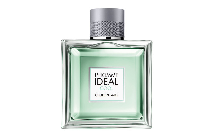 Parfums et grooming – Guerlain, l’Homme Idéal Cool, à partir de 70 €.