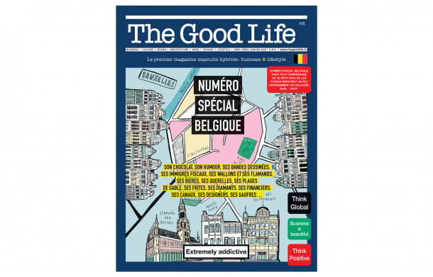 The Good Life spécial Belgique, en kiosque le 12 décembre.