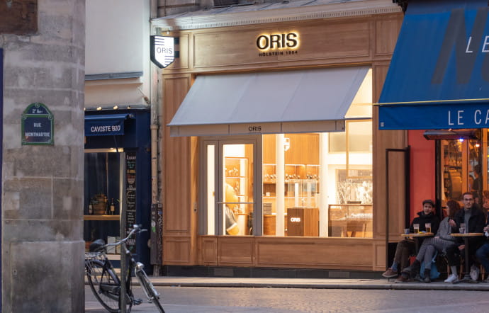 Montres : Oris ouvre sa première boutique française à Paris !