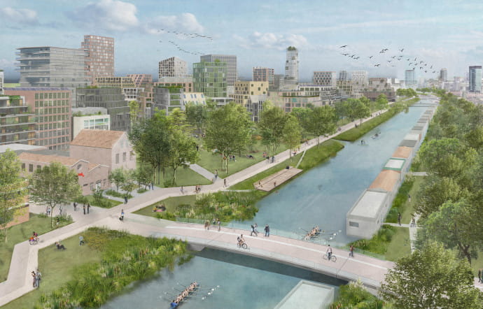 Utrecht : Merwede, un nouveau quartier écolo et vélo-friendly