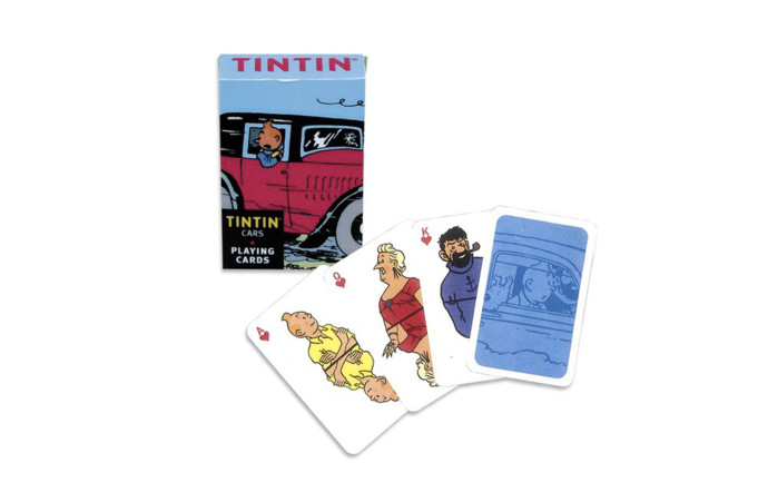 Jeu de cartes Les voitures, 8,25 €, Tintin.